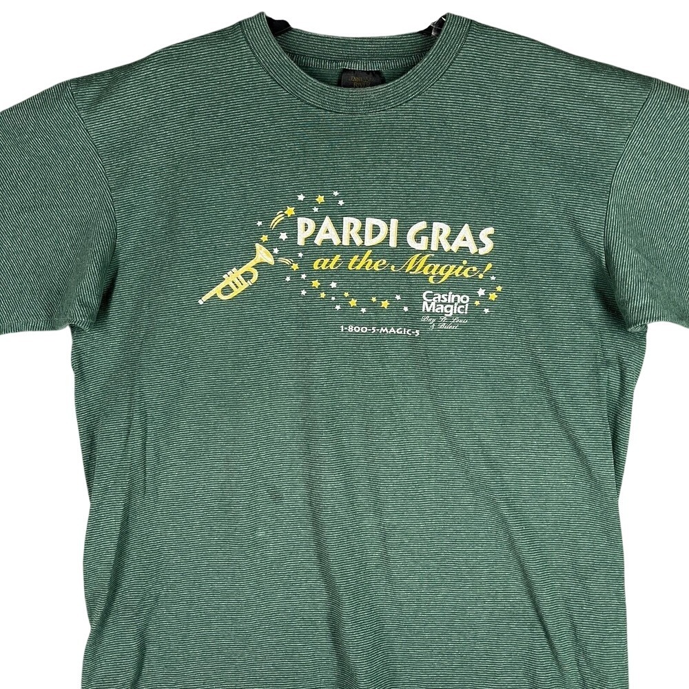 Tennessee River‎ Casino Shirt Mens XL Vintage 90s Single Stitch Pardi Gras USA